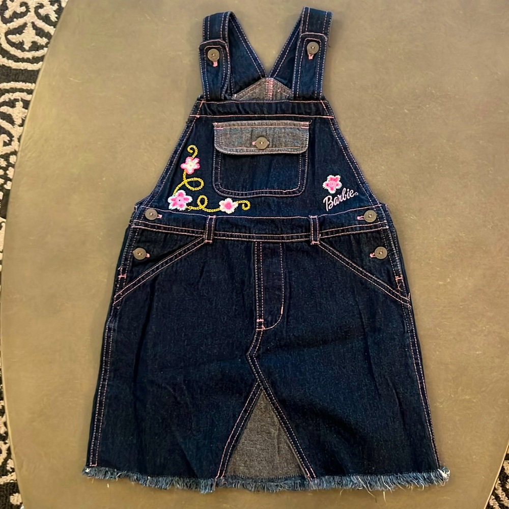 Barbie Brand Jean Skirt Overall